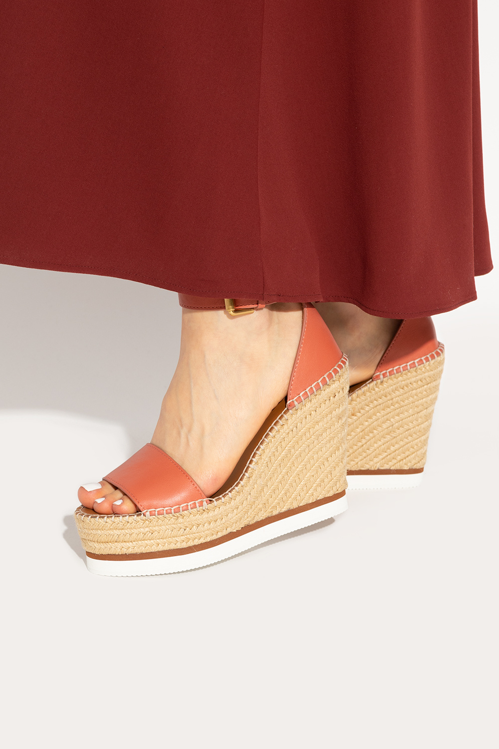 Chloe wedges best sale